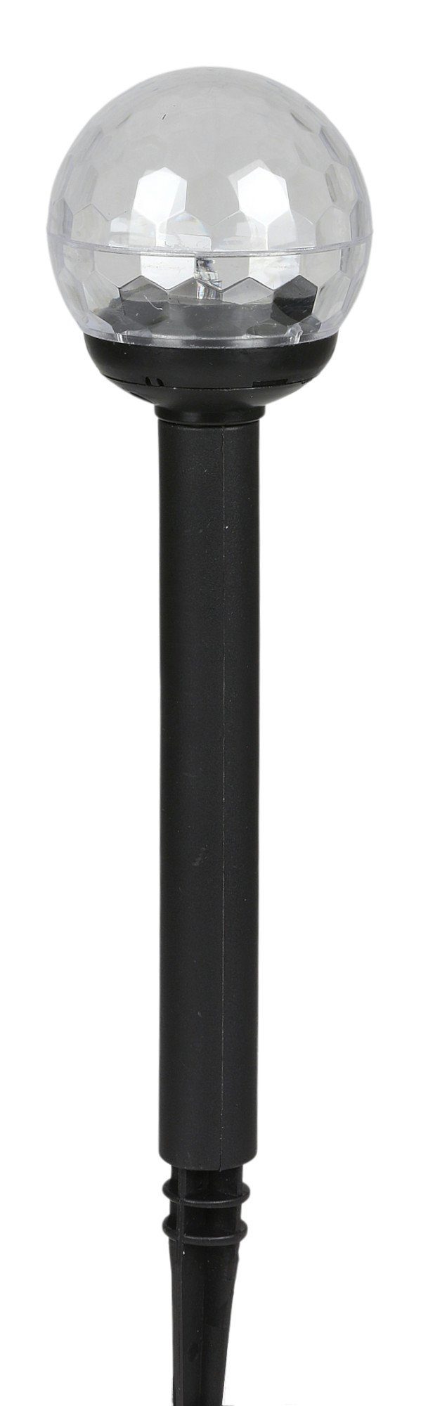 Gartenleuchte Solar-Gartenleuchte LED mit Farbwechsler 34cm Solarleuchte Gartenlampe