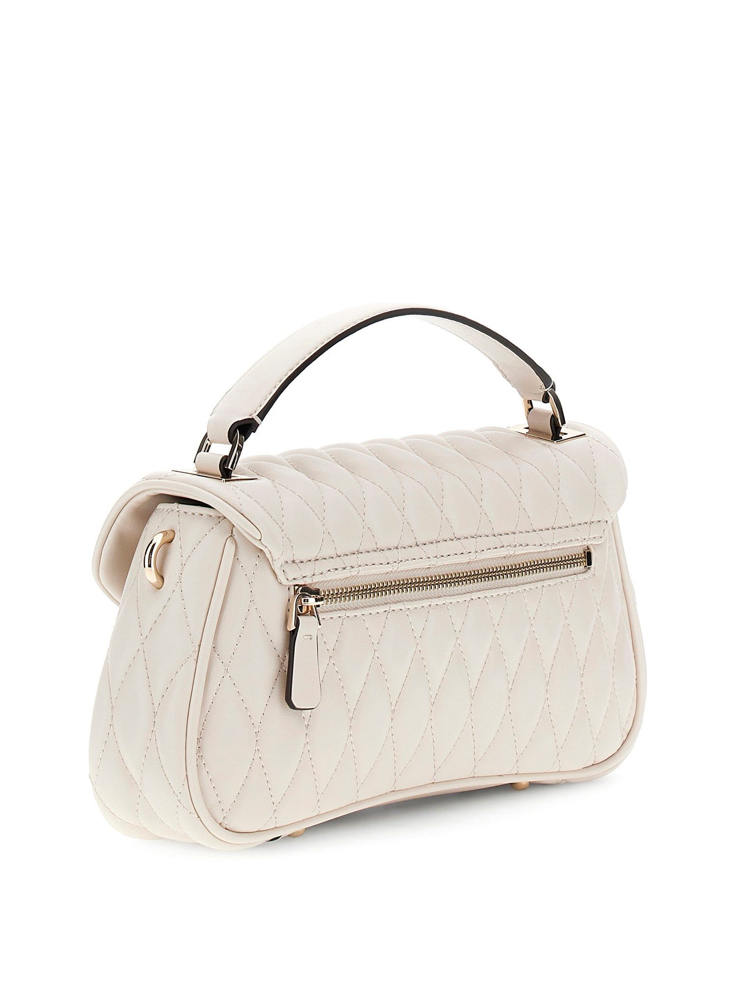 Guess Umhängetasche HWQG8122200 VALLA TOP HANDLE FLAP Woman Handtasche (Stück, 1), Logoschriftzug