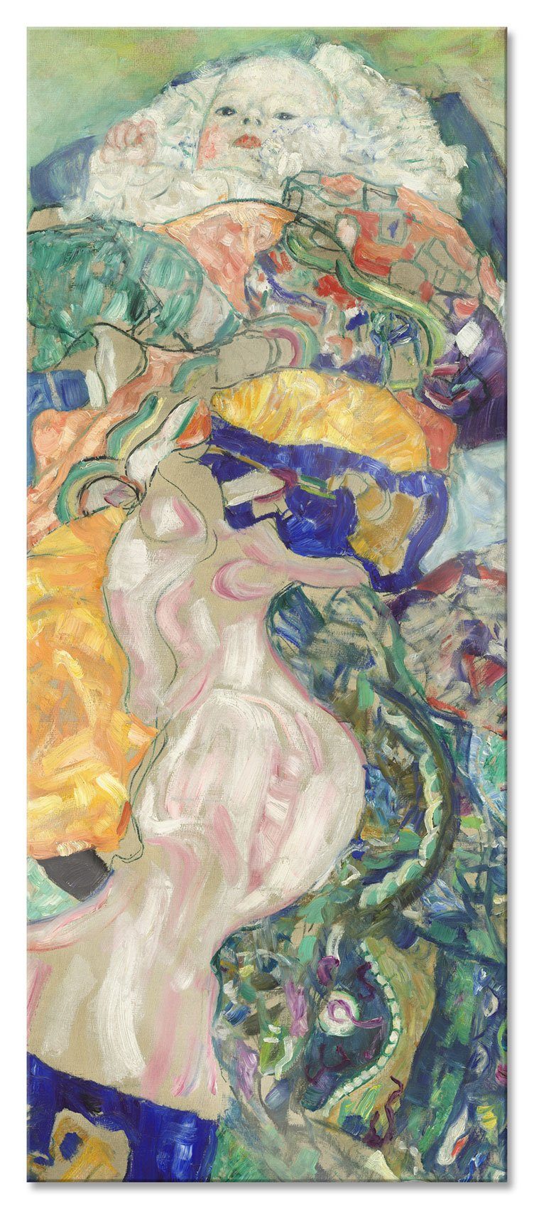 - - St), Kandinsky Kandinsky und aus Glasbild Wassily Empor Pixxprint Empor, (1 Glasbild Aufhängungen inkl. Abstandshalter Wassily Echtglas,