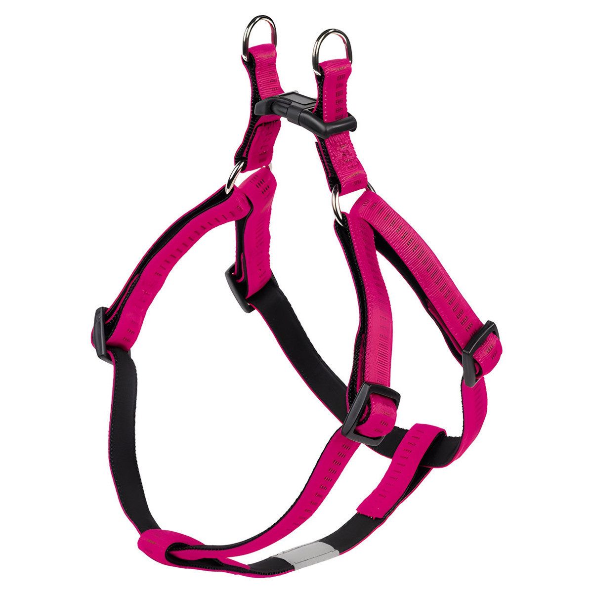 Nobby Hunde-Geschirr Geschirr Soft Grip fuchsia/schwarz