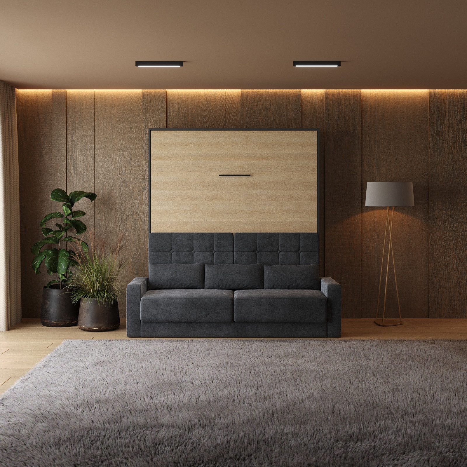 SMARTBett Schrankbett Schrankbett mit SOFA M1 günstig online kaufen