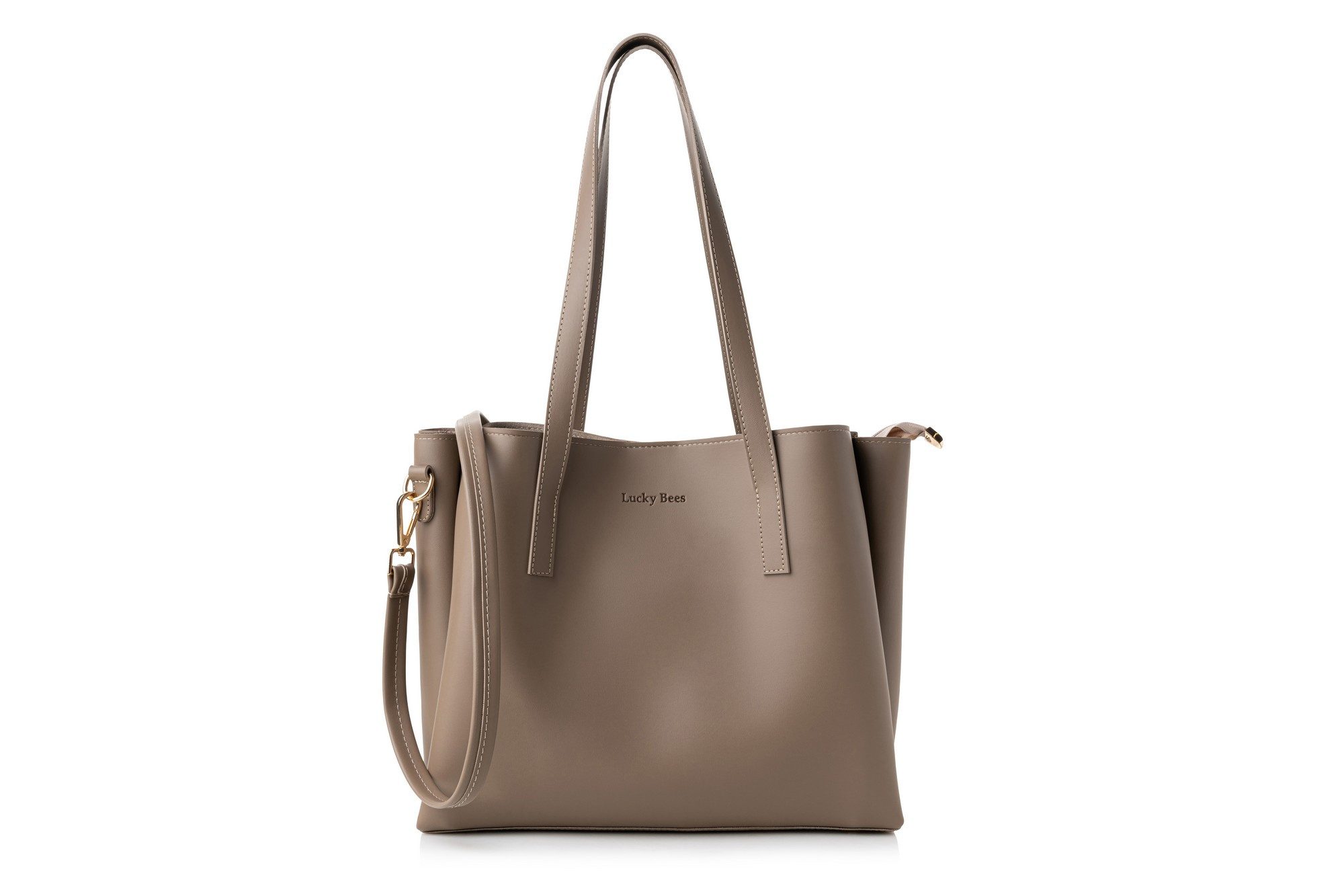 lucky bees Shopper Tote Bag (Packung, 1-tlg., 1 x Damen Tasche), Statement-Piece Pflegeleichtes Material Viel Stauraum