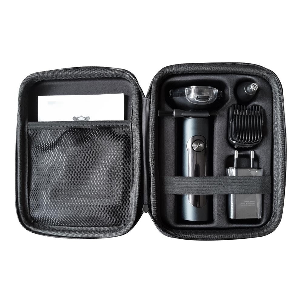 Adler Elektrorasierer ADEG 2940, Reiserasierer 3 in 1, elektrischer Nass- und Trockenrasierer, schwarz