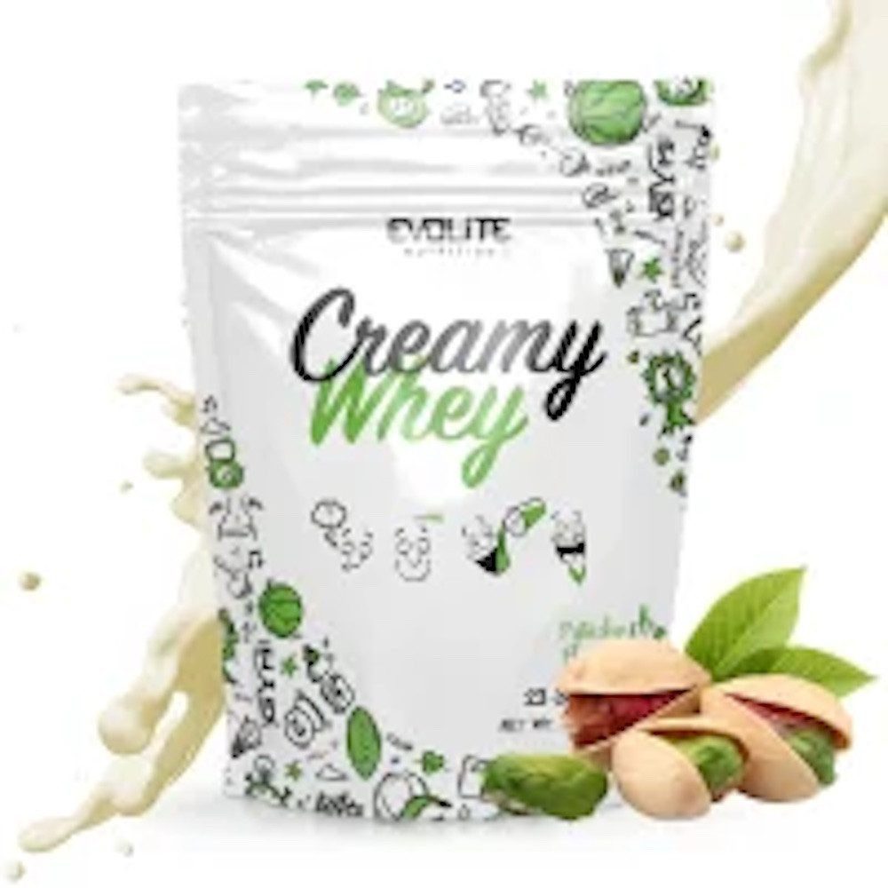 Evolite Nutrition EVOLITE® CREAMY WHEY Protein Eiweiß Aminosäuren (700g), Pistachio Pulver, 1 er Packung à 1,00 St., 700 g, Hoher Proteingehalt, mit Buttermilchpulver