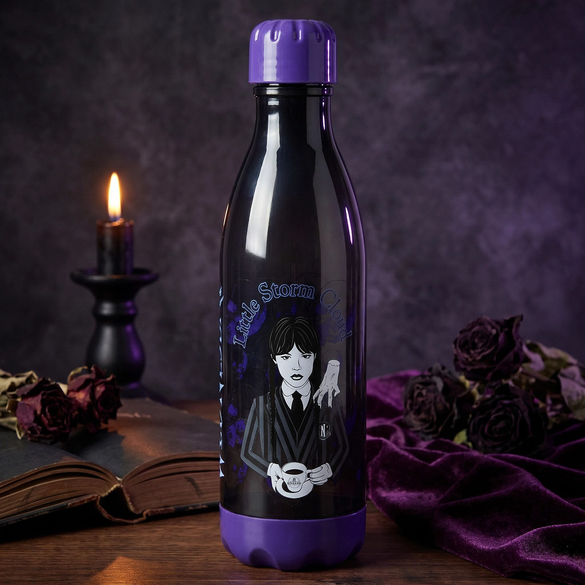Wednesday Trinkflasche Netflix Wednesday Sportflasche Wasserflasche Flasche 660 ml
