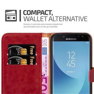 Cadorabo Handyhülle Samsung Galaxy J7 2017 Samsung Galaxy J7 2017, Klappbare Handy Schutzhülle - Hülle - mit Standfunktion und Kartenfach