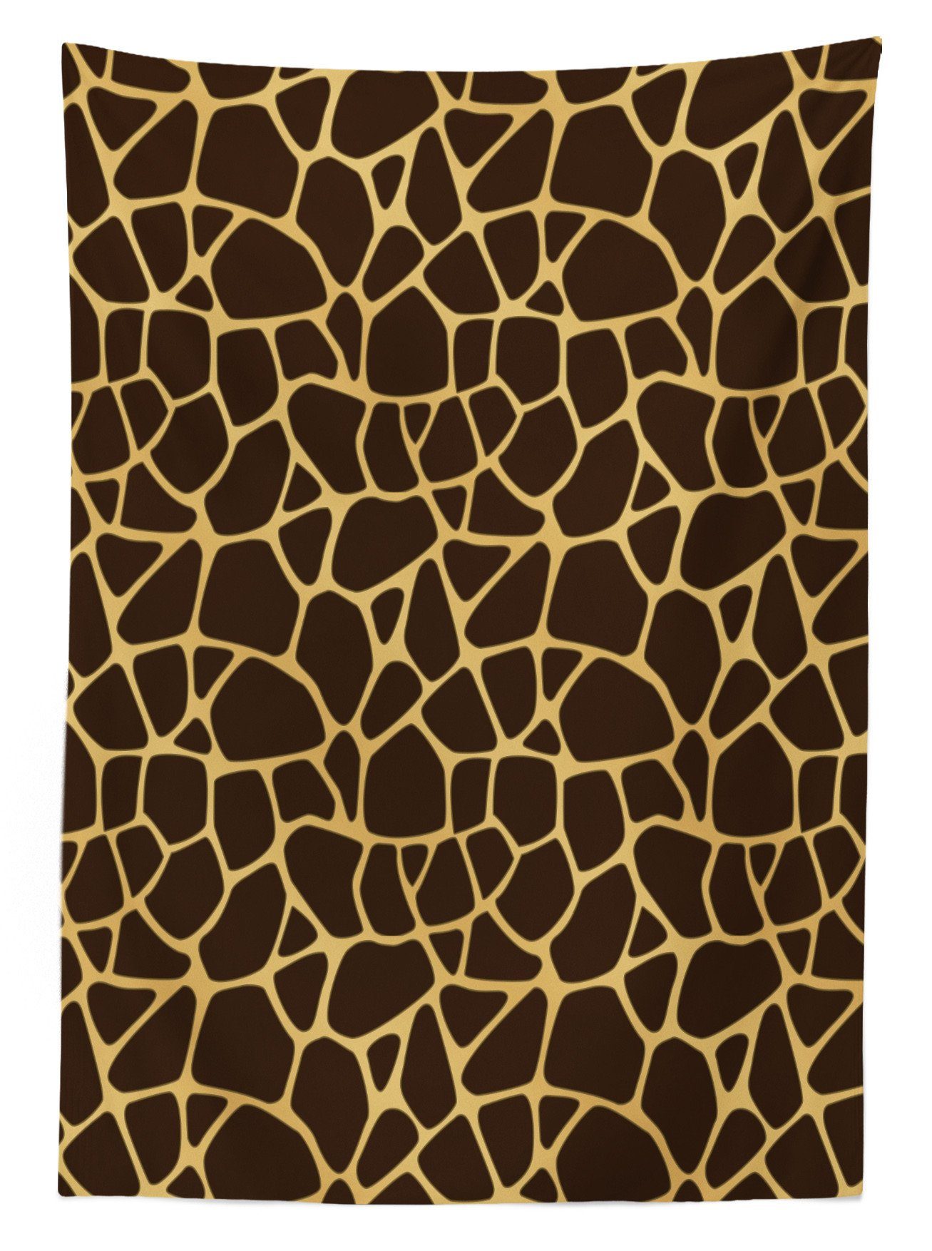 Bereich Waschbar Entwurf Abakuhaus Giraffe Tischdecke Außen Für den Tierhaut Farben, geeignet Farbfest Klare Abstrakte