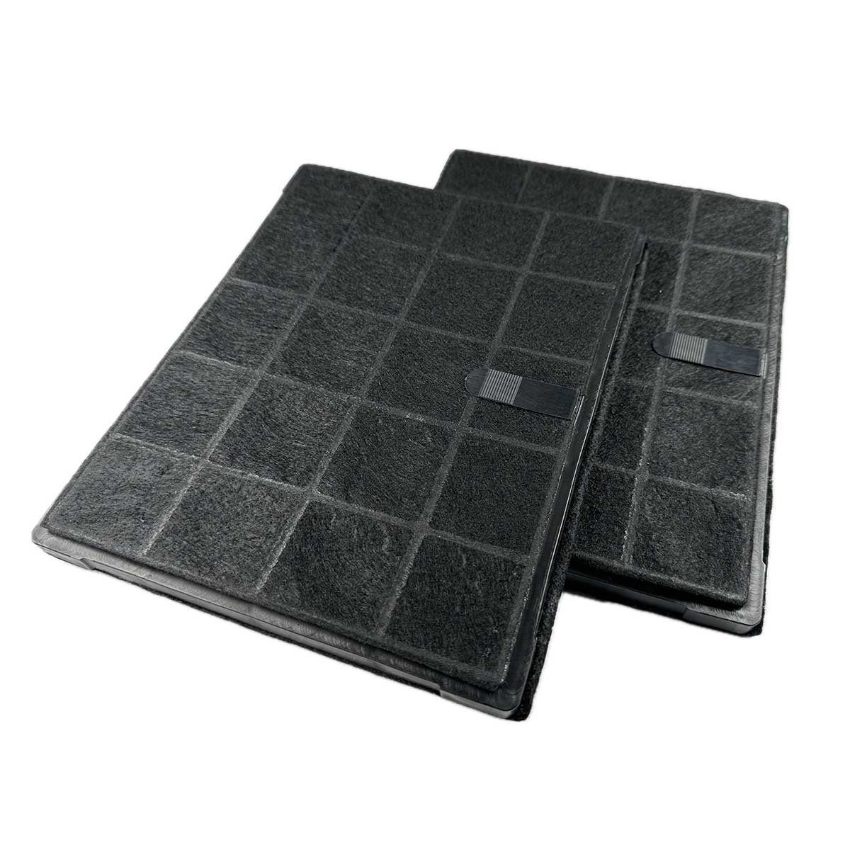 AIR2GO Aktivkohlefilter als Ersatz für Baumatic KFBK-2 (2 Stück), Zubehör für Aktivkohlefilter für BAUMATIC 10253 CAVASO 90, 10564, 3006F3590INOXALN, 4807 F55 90X60 RLN, FANO 90, FANO90-10565, FANO9010564, Passend für Dunstabzugshauben von BAUMATIC