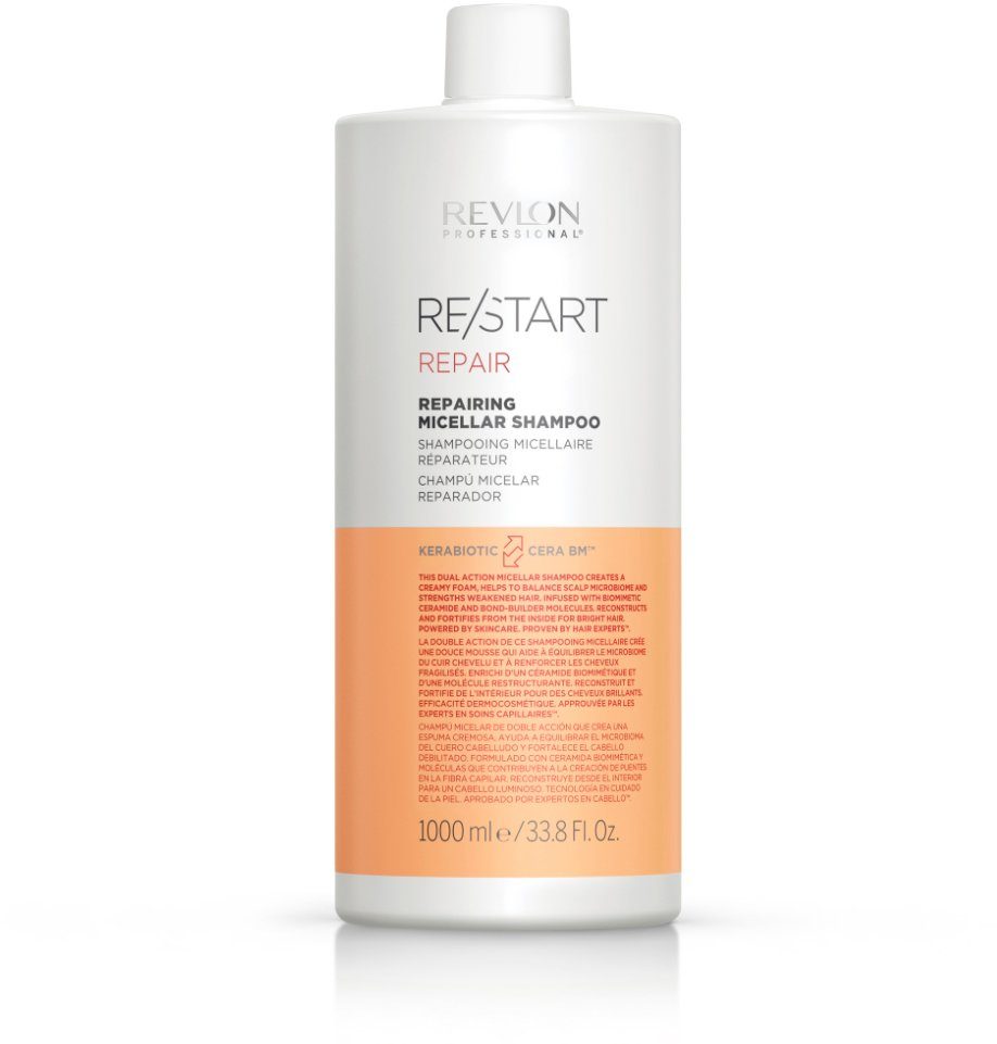 Restorative Haarshampoo ml 1000 Shampoo Re/Start REPAIR REVLON PROFESSIONAL Micellar
