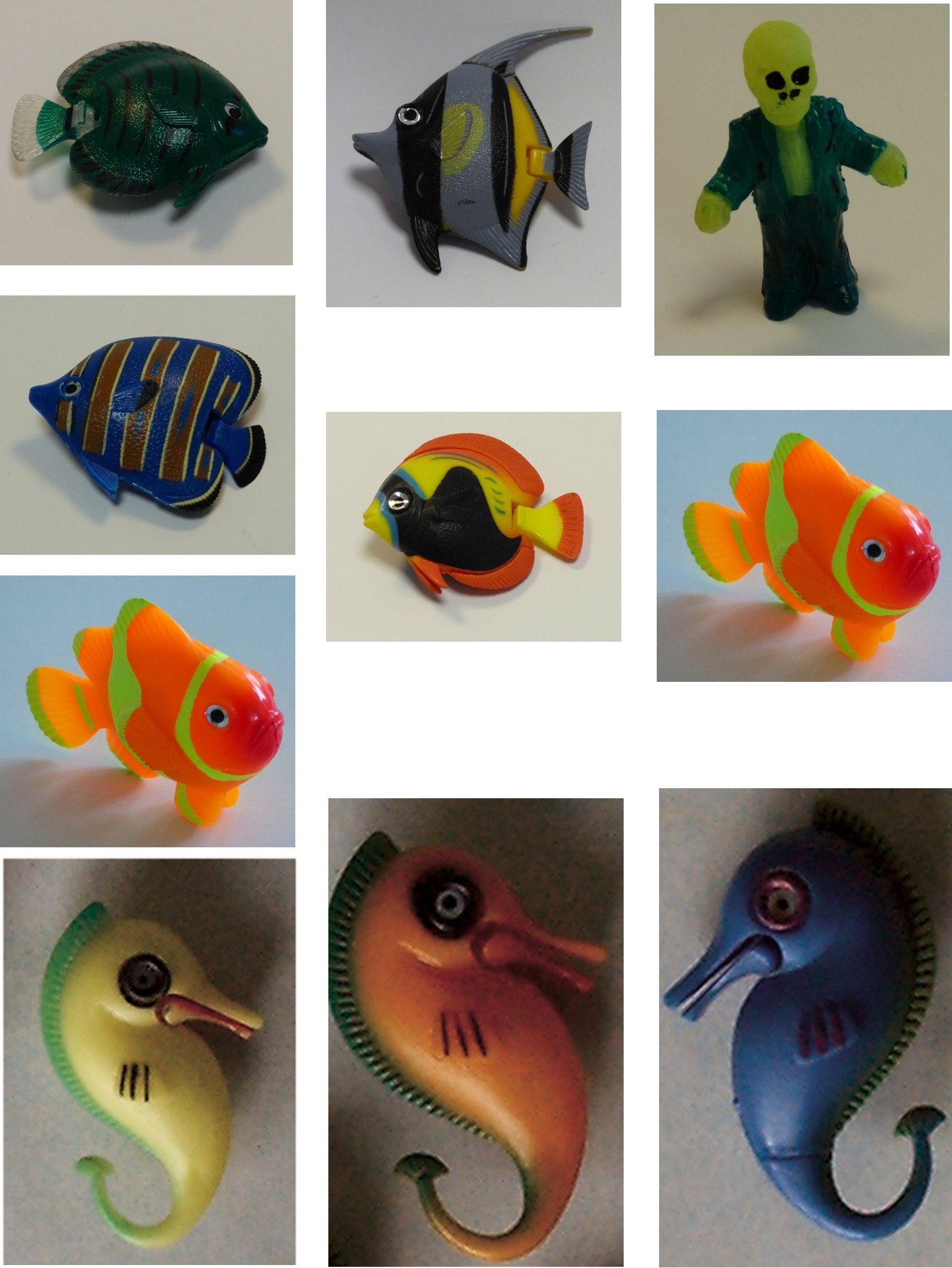 Aqua-Parts Dekofigur 7334 Fische 10-er SET für Wassersäulen und DEKO (12 St günstig online kaufen