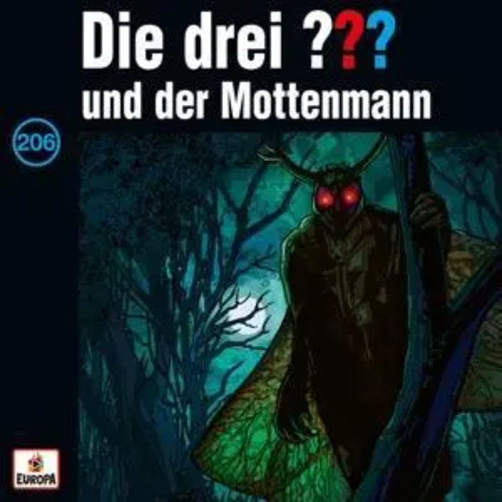 Hörspiel Die drei ??? 206 und der Mottenmann