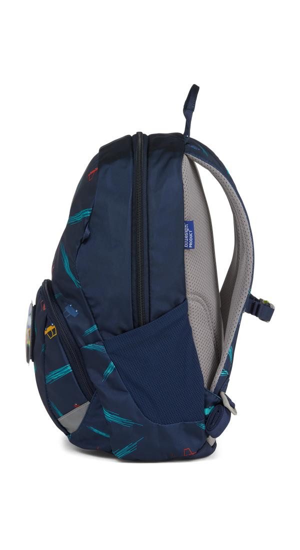 ergobag Kinderrucksack Ease Large, passend für DIN-A4