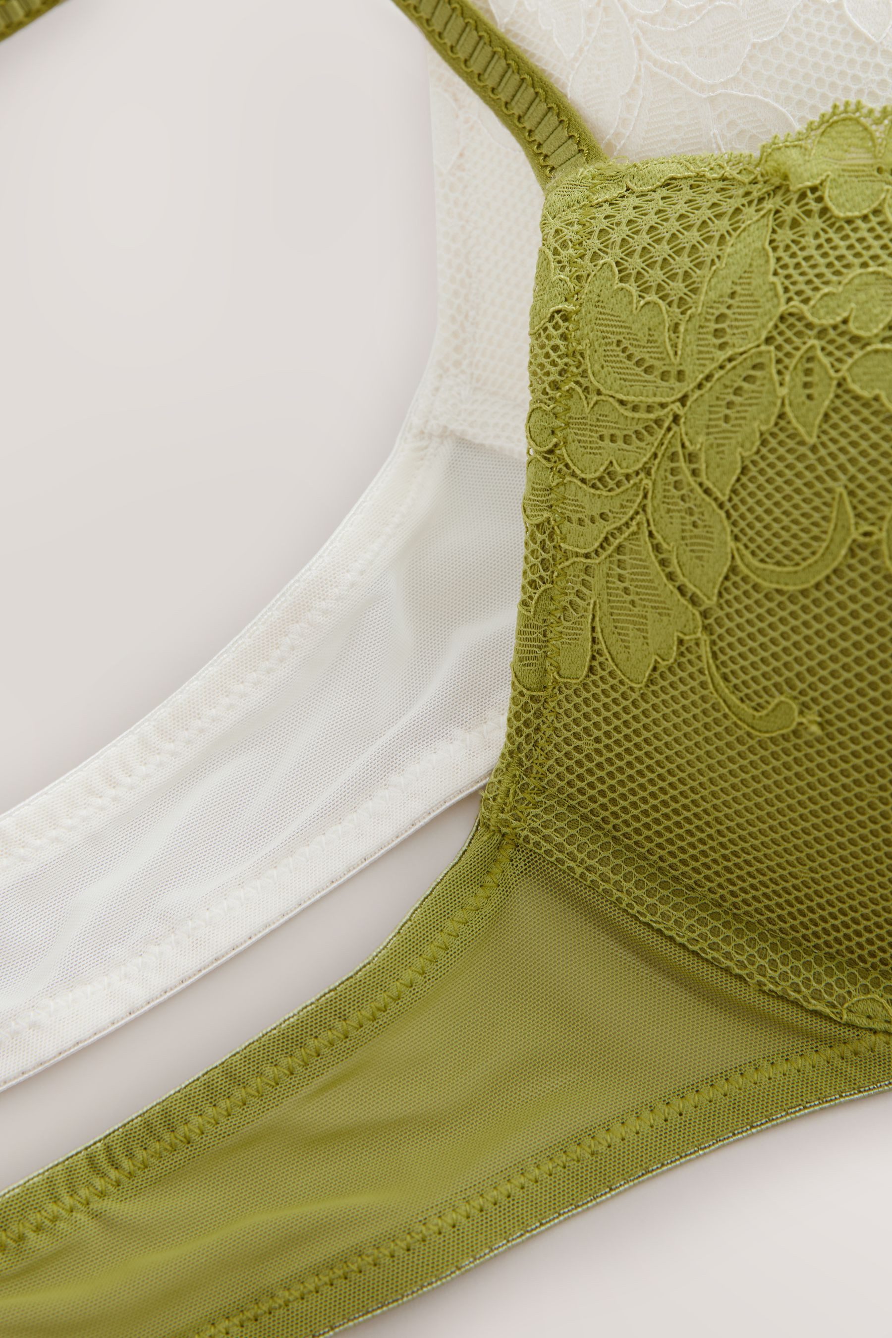 Next Set: Dekolleté-BH 2er-Pack Push-up-Spitzen-BHS mit Einlage (2-tlg)