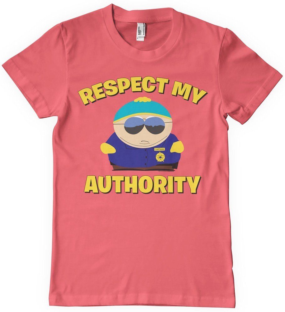 Park T-Shirt My Authority Orange South T-Shirt Respect