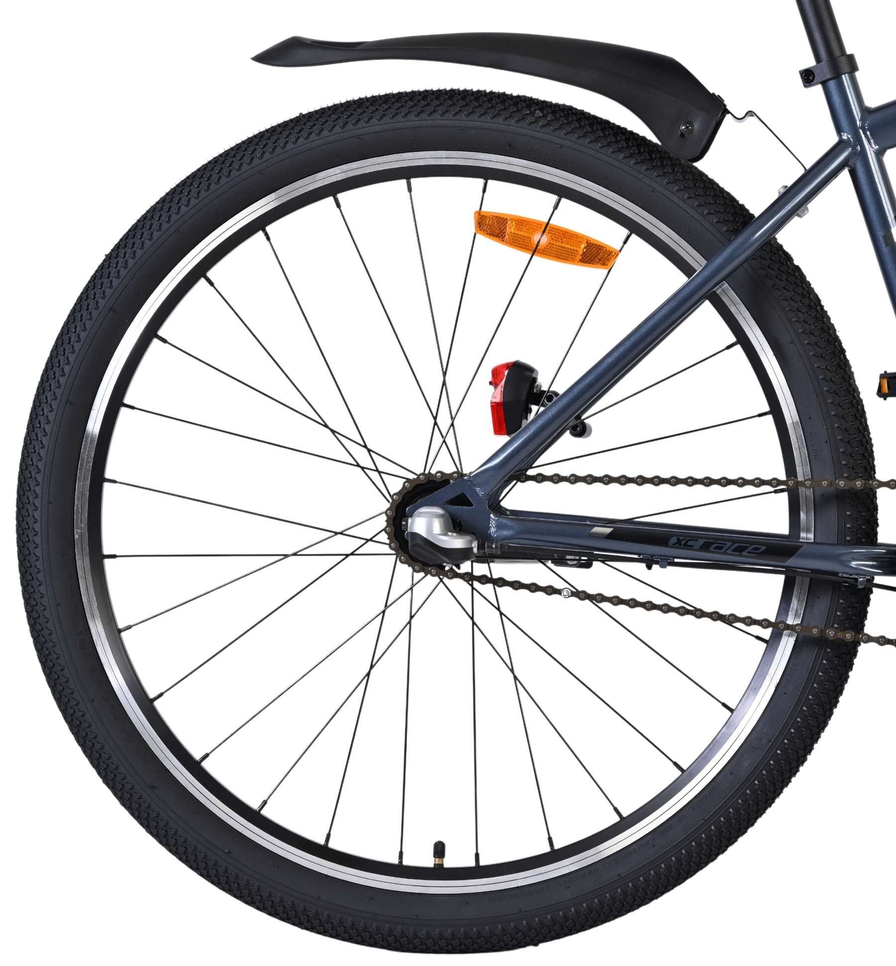 Volare Kinderfahrrad XC Race Jungen 26 Zoll Blau/Grau – Nexus 3-Gang, Handbremse, Aluminiumrahmen 41 cm, Altersgruppe 9–12 Jahre, Kleidung 140–152