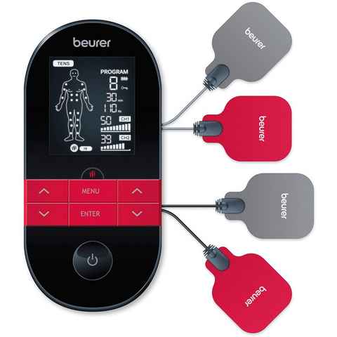 BEURER TENS-EMS-Gerät EM 59, mit 4 selbstklebenden Gel-Elektroden (45 x 45 mm)