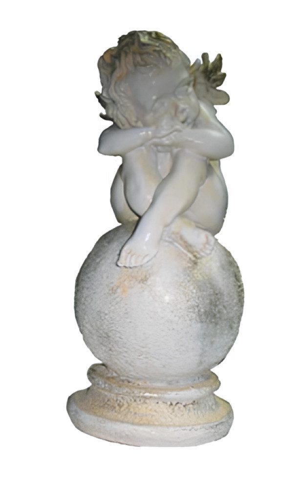 Xlmoebel Engelfigur Verzierung Figur Skulptur Statue 25cm Antiker Engelsengel R18 Decor (SKULPTUR MATERIAL: ACRYL 25 cm Höhe), Hergestellt in Europa