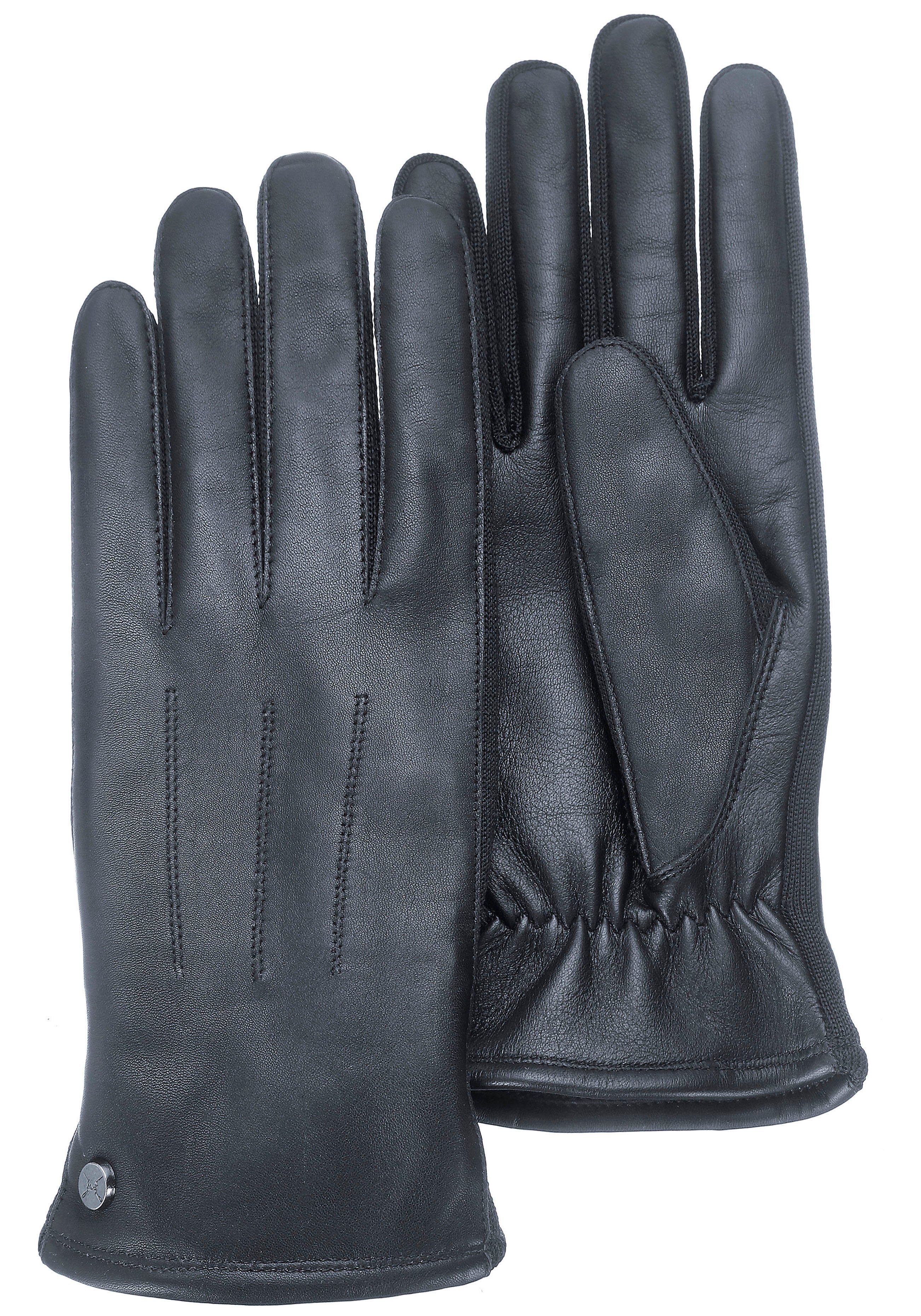 PEARLWOOD Lederhandschuhe Liz Original PEARLWOOD Edelstahlniete günstig online kaufen