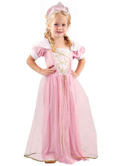 Boland Kostüm Rosa Märchenrprinzessin Kinderkostüm, Rosafarbenes Kleid als märchenhaftes Mädchenkostüm