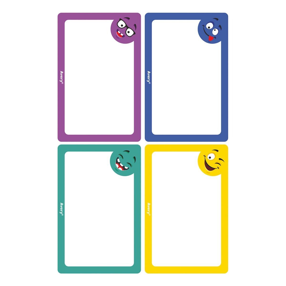 Avery Zweckform Etiketten, 8er-Pack Schul-Aufkleber