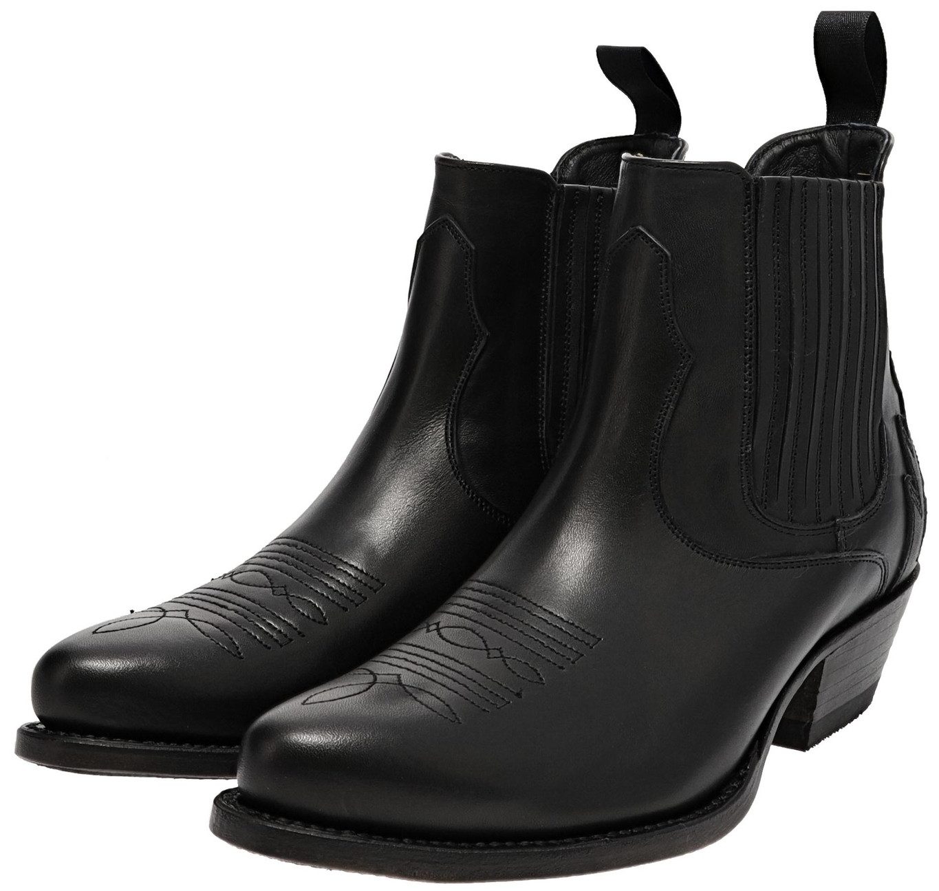 MARYLIN 2487 Schwarz Cowboystiefel