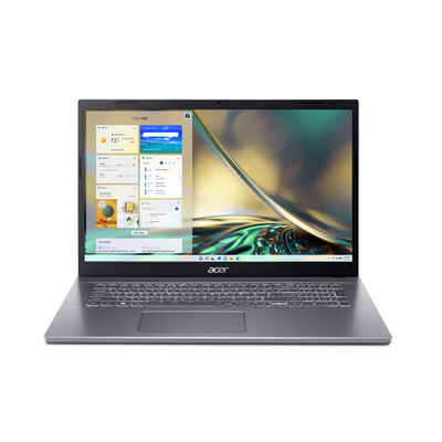 Acer Aspire 5, fertig eingerichtetes Business-Notebook (43,94 cm/17.3 Zoll, Intel Core i7 12650H, Intel UHD Graphics, 500 GB SSD, #mit Funkmaus +Notebooktasche)