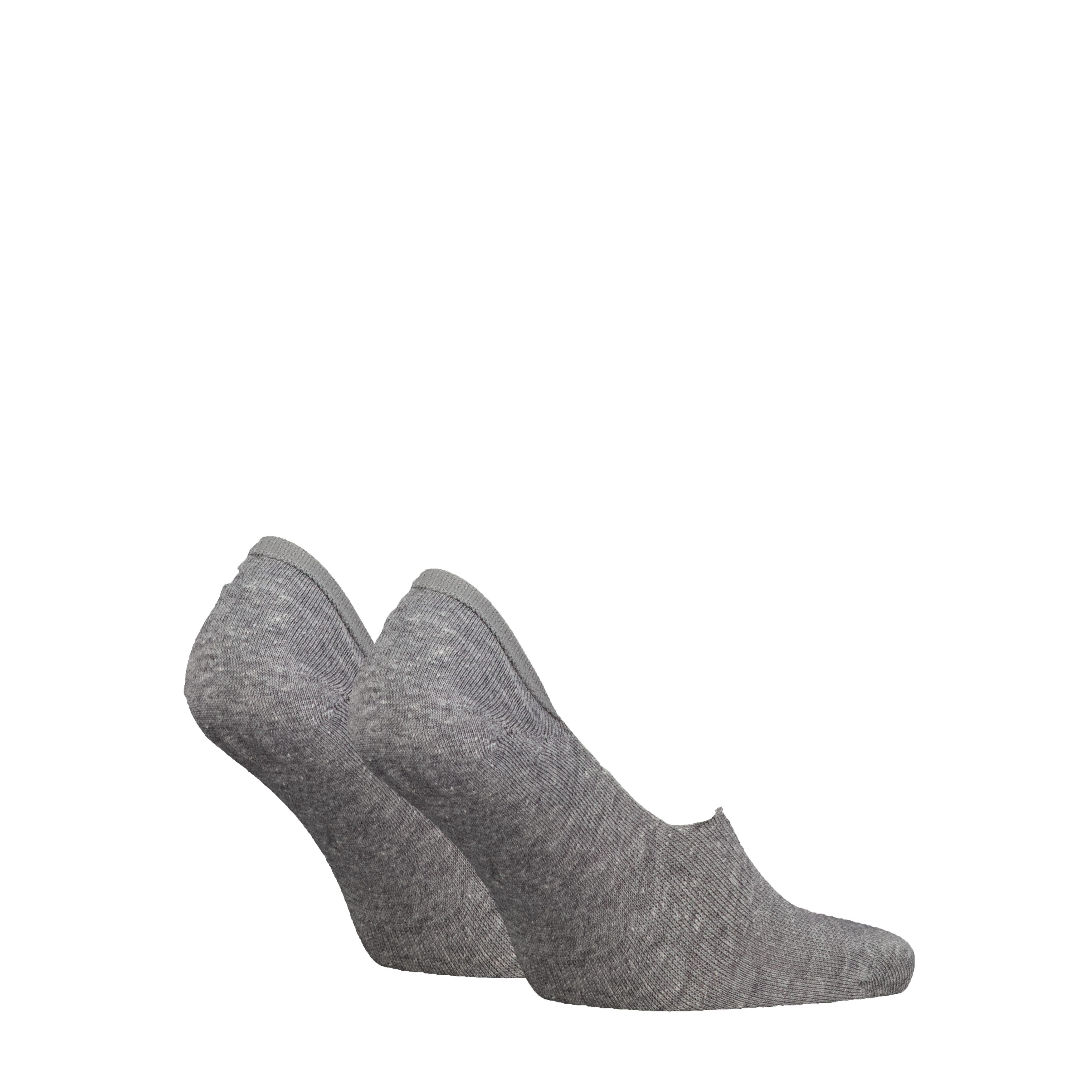 PUMA Füßlinge PUMA UNISEX MID CUT FOOTIE (2 Paar) No-Show-Socks, Silikon in der Ferse für optimalen Halt