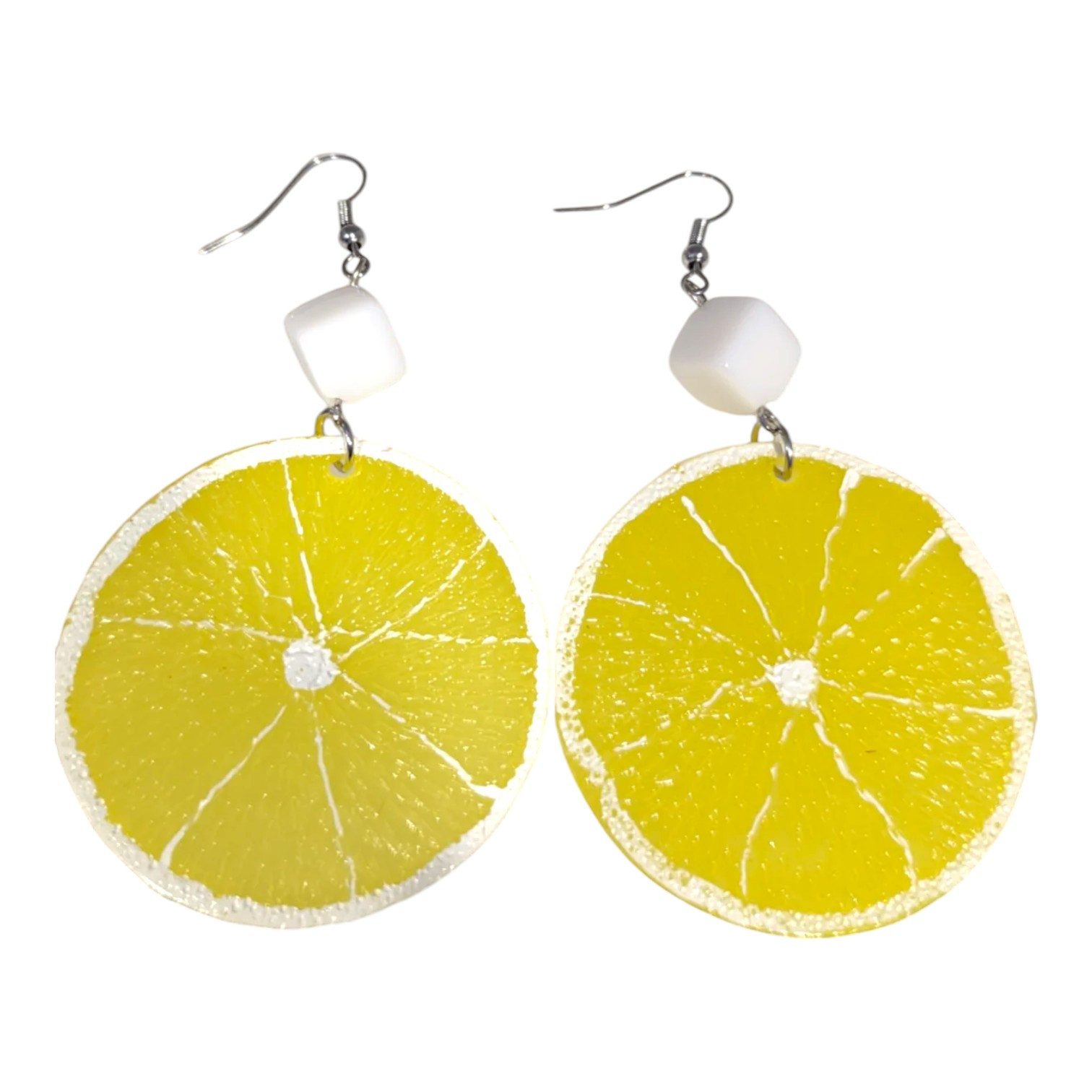 Eyecatcher Paar Ohrhaken Zitronen oder Limetten Ohrringe mit Zuckerwürfel l günstig online kaufen