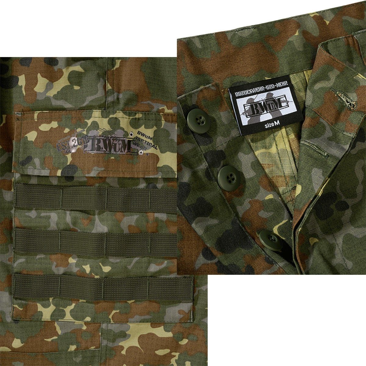 BWuM Outdoorhose BWuM Tactical Rangerhose BDU Ripstop