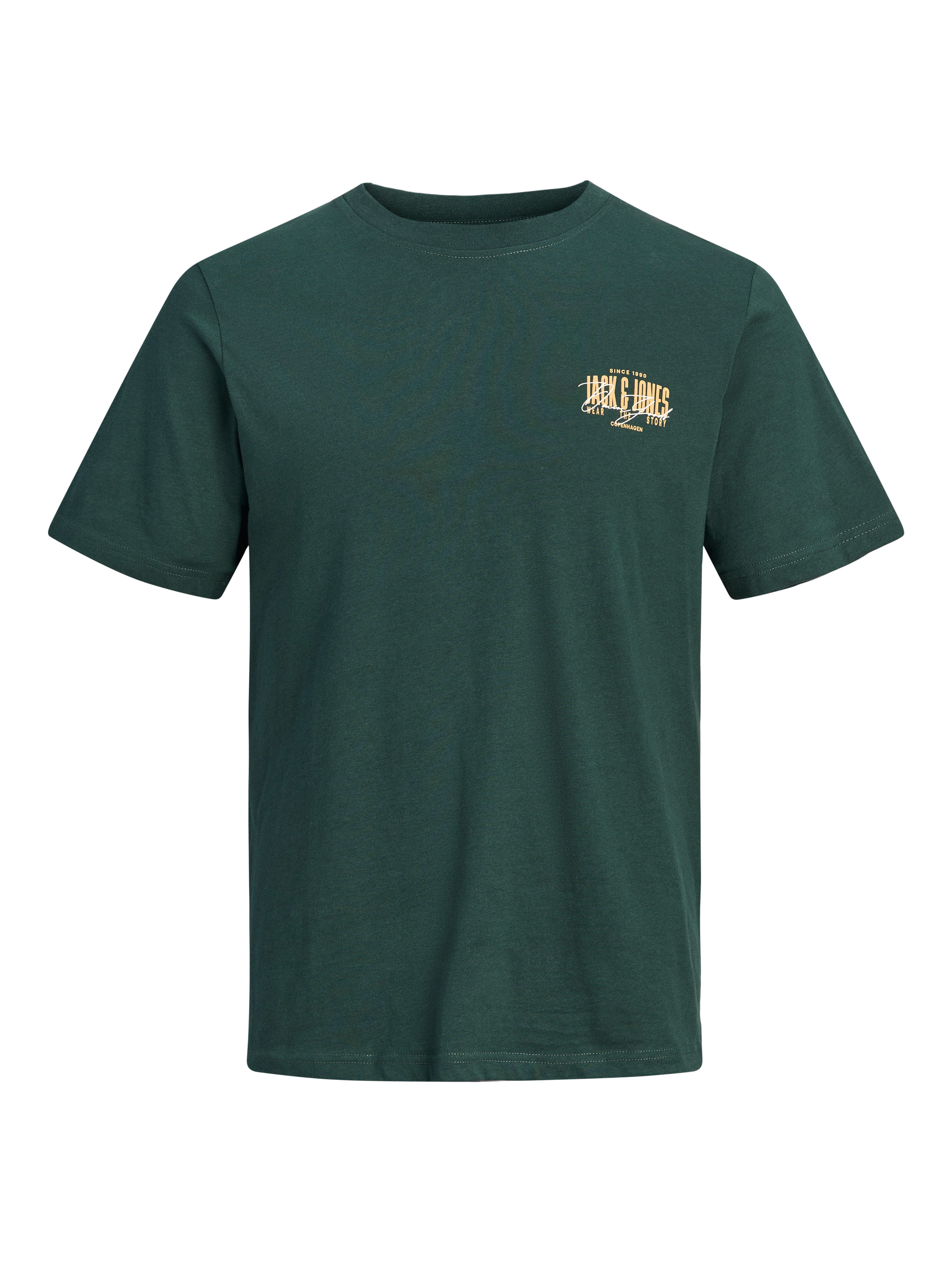 Jack & Jones T-Shirt JJAERO TEE SS CREW NECK Baumwolle, regular fit – Bild 5 von 5