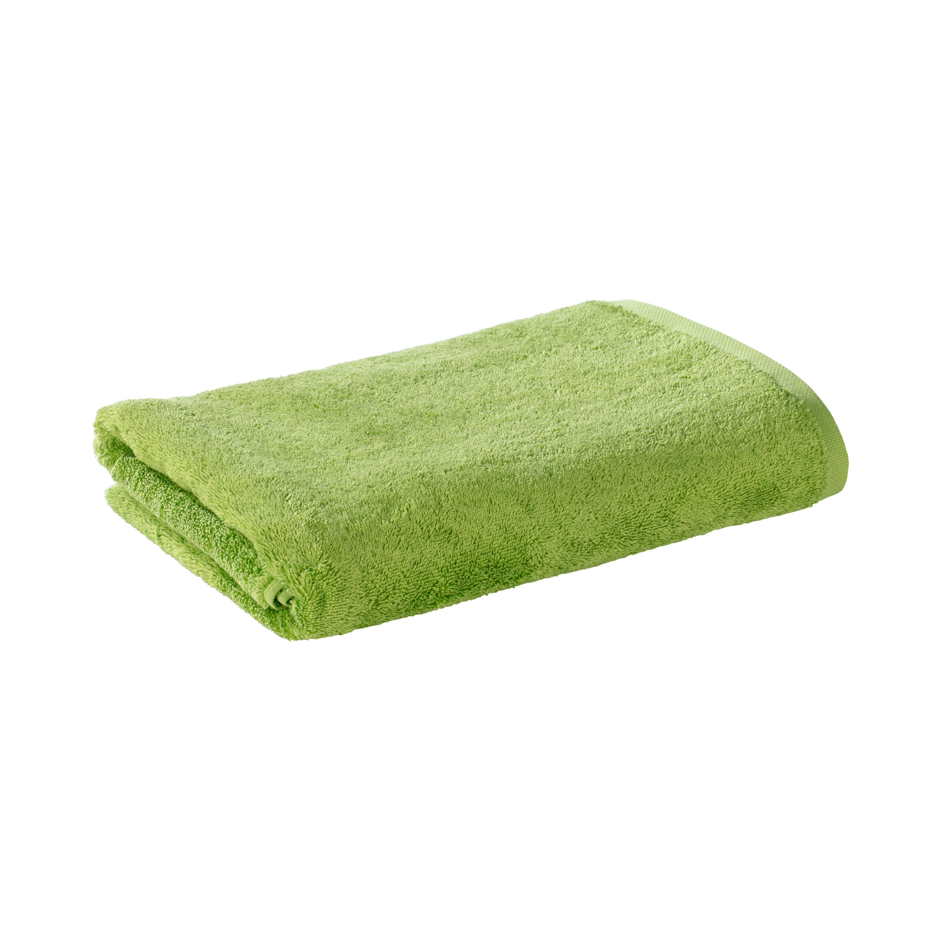 Bomlins Duschtuch Duschtücher aus 100% original ägyptische GIZA Baumwolle 650 g/m², Baumwolle, -> Spüren Sie die Qualität. Grün