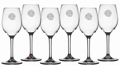 Marine Business Weinglas Wein Glas Set 6 Stück, unzerbrechlich - Living, Tritan