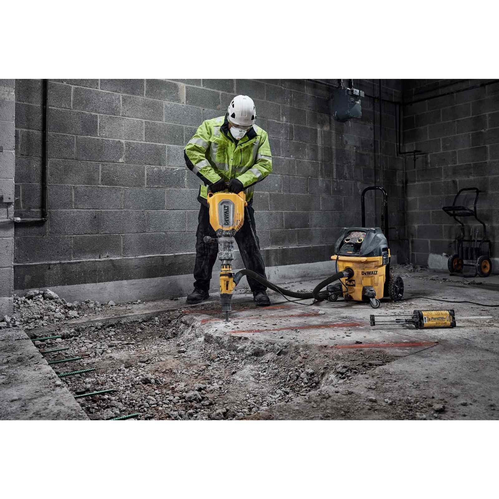 DeWalt Kombihammer DeWALT Elektro-Meißelhammer V 230 Abbruchhammer, D25911K-QS 27J, 1700Watt