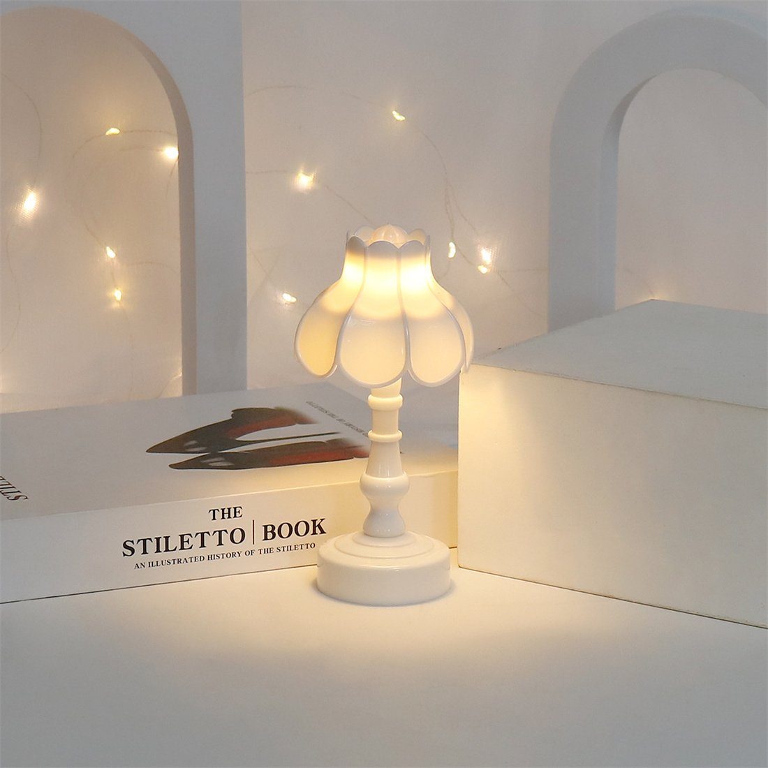 Nachtlicht, Schlafzimmer DAYUT Vintage Dekoration LED LED Umgebungslicht, Nachtlicht