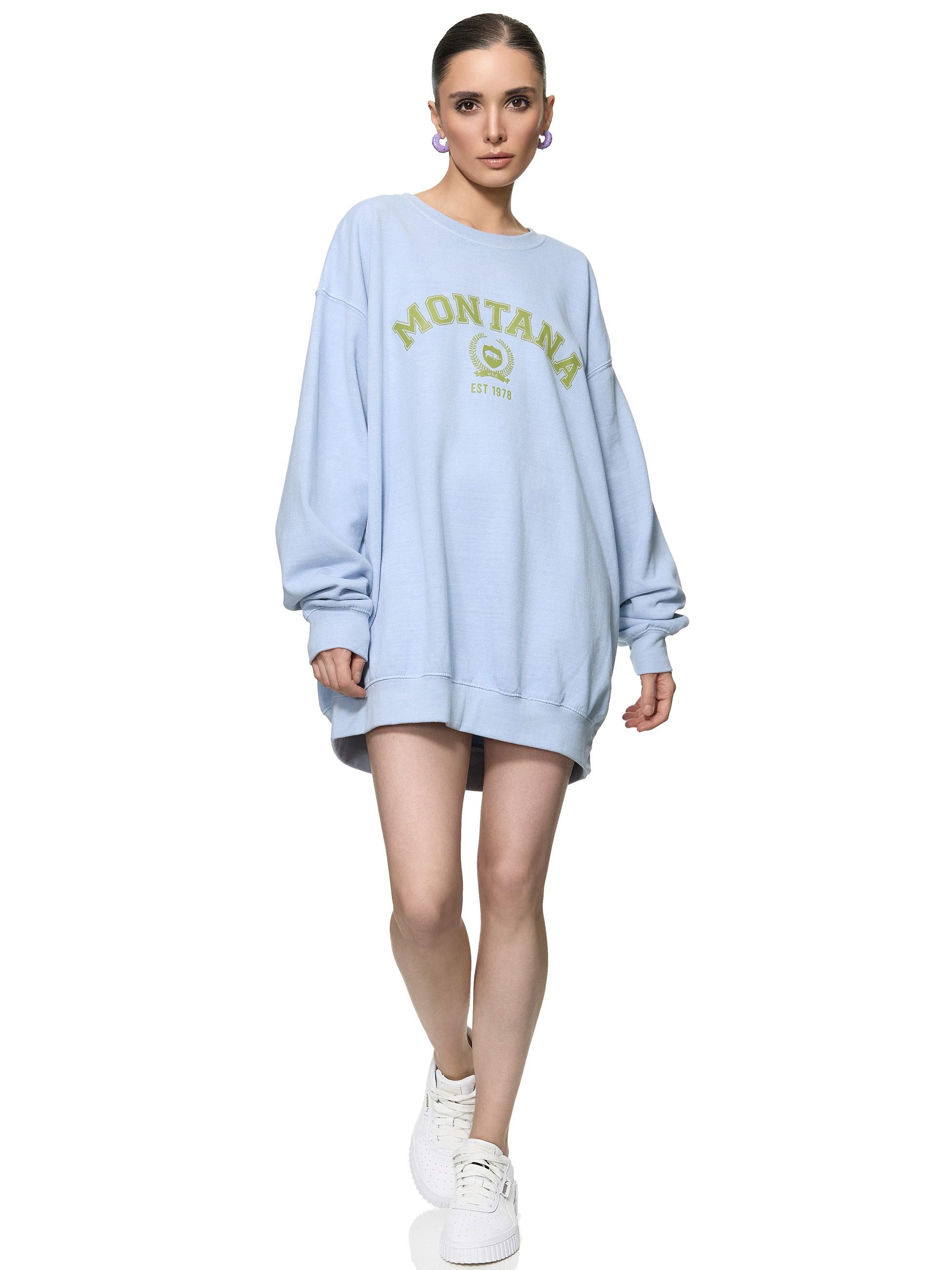 Worldclassca Sweatshirt Worldclassca Oversized Sweatshirt MONTANA günstig online kaufen