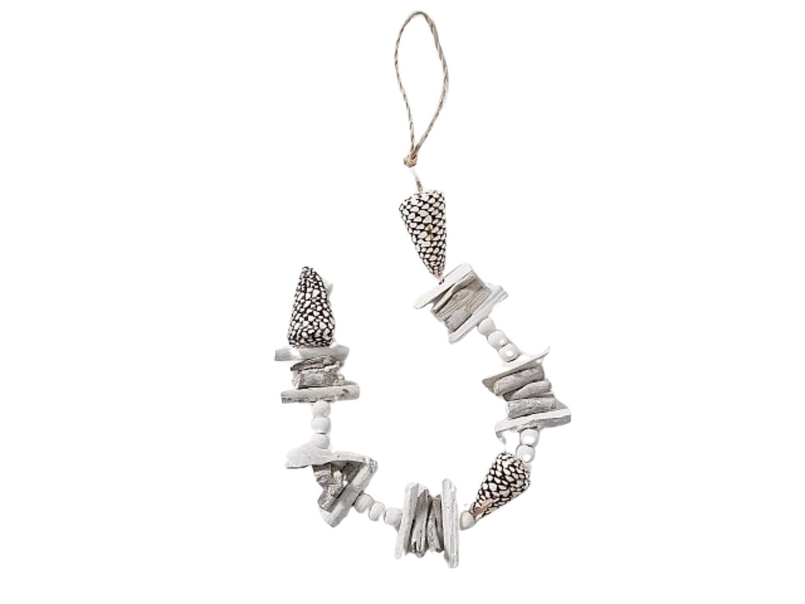 BOLTZE Dekohänger Girlande Netzmuschel 60 cm