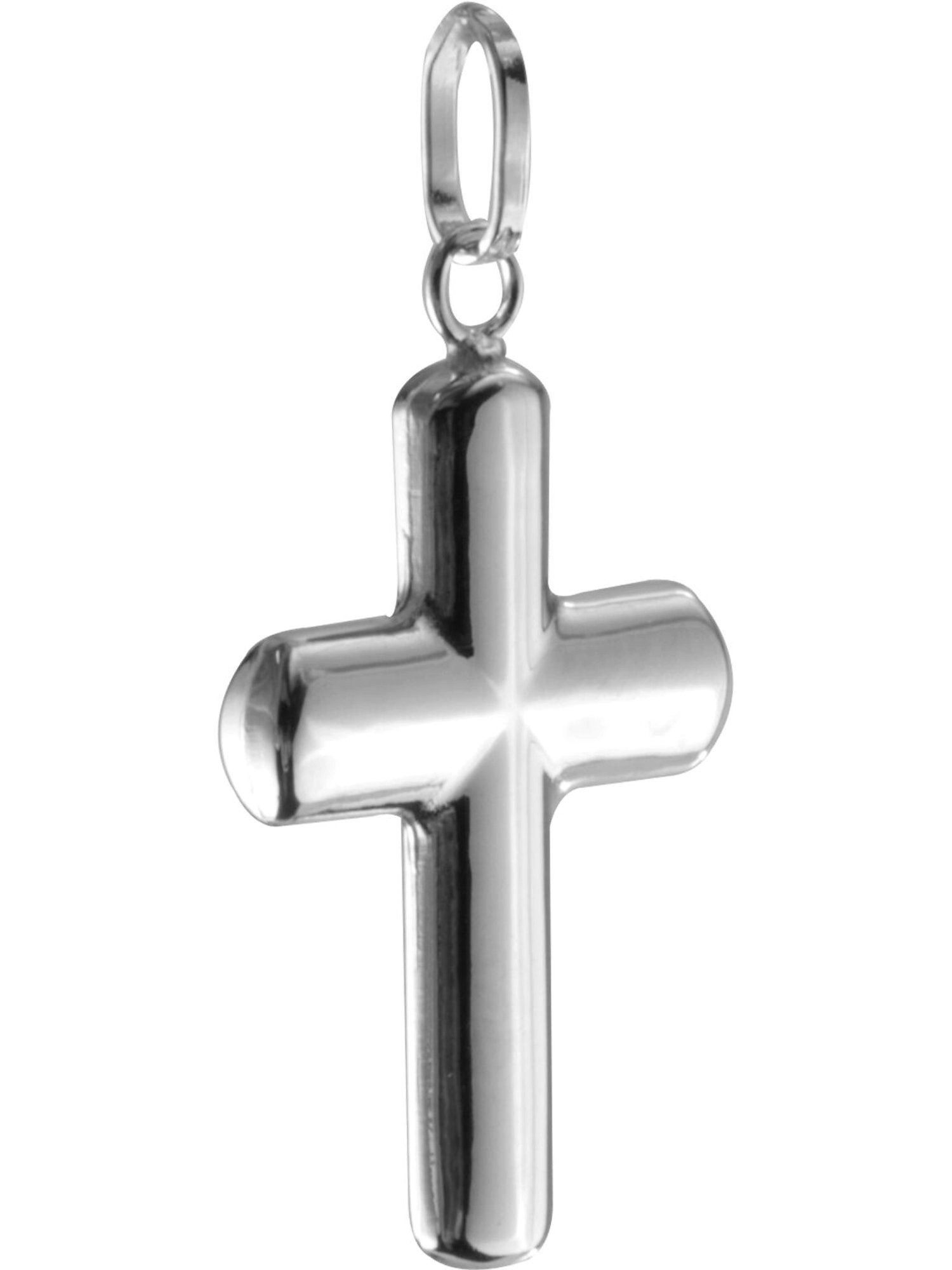 Kettenanhänger FAVS Damen-Anhänger 375er Weißgold Kreuz