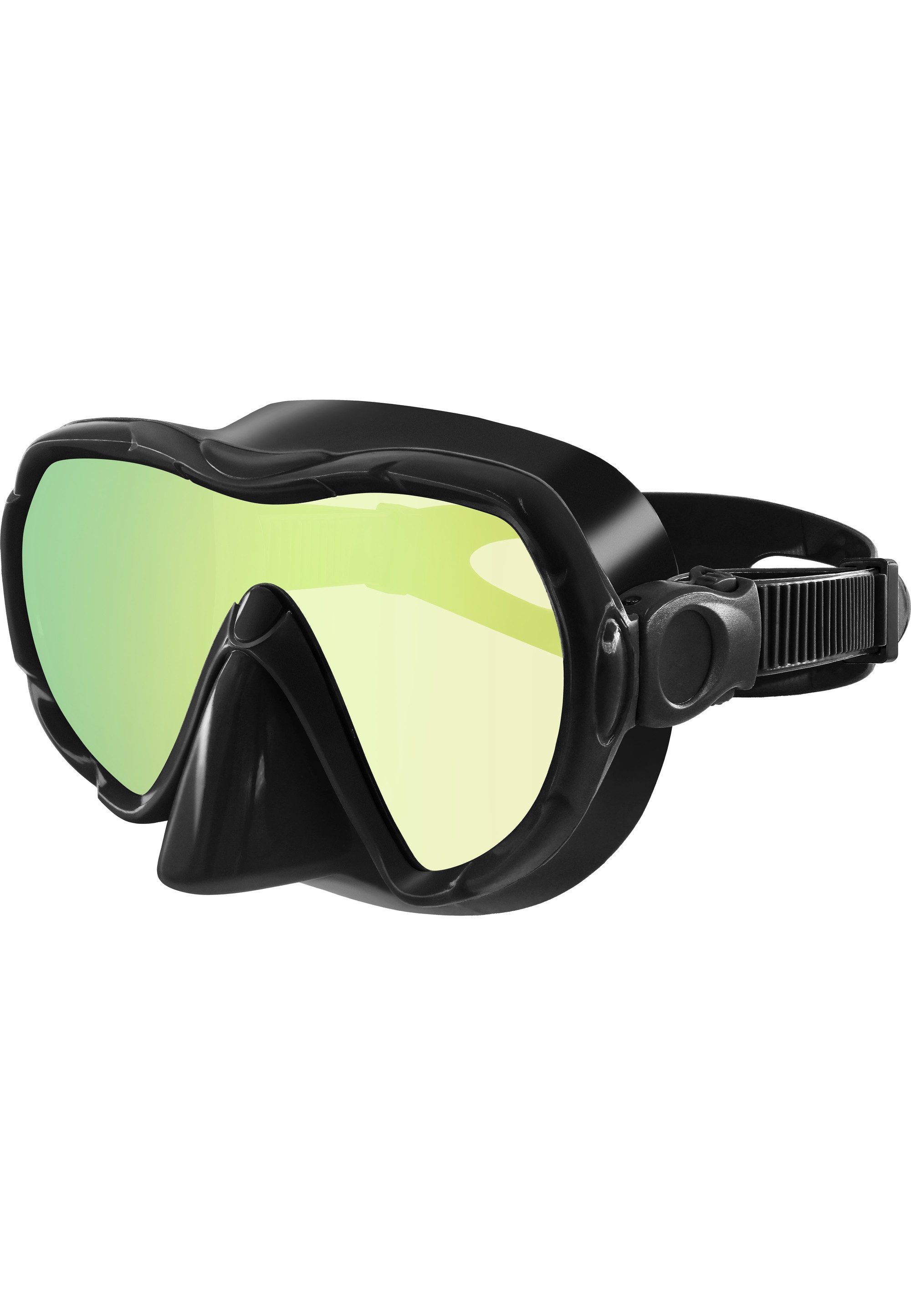 Rezo Taucherbrille Huelva Mirror Adult Dive Mask Black