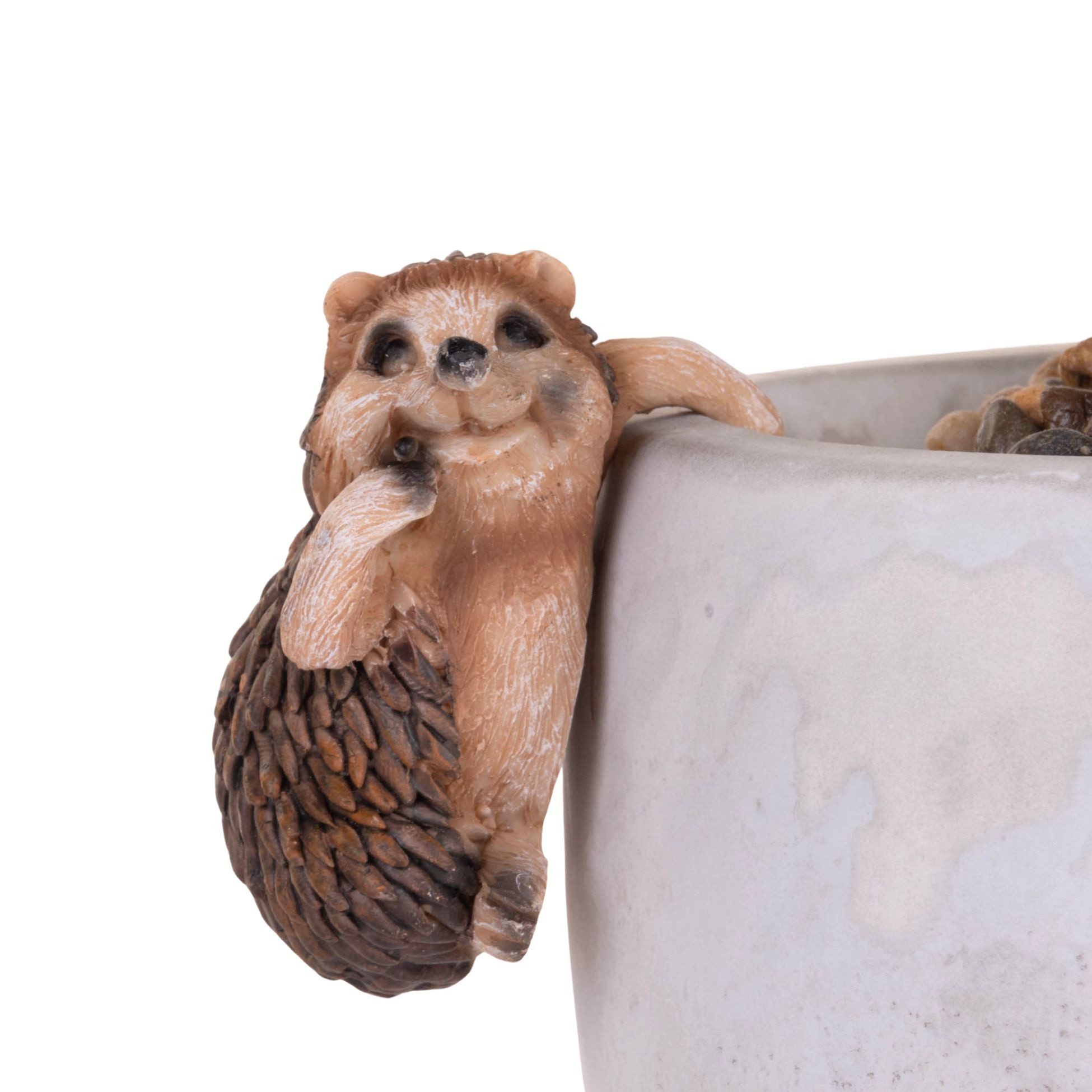 Progarden Anhänger Blumentopf-Anhänger Lustiges Tierchien, Polyresin, 9 x 4,5 x 8 cm