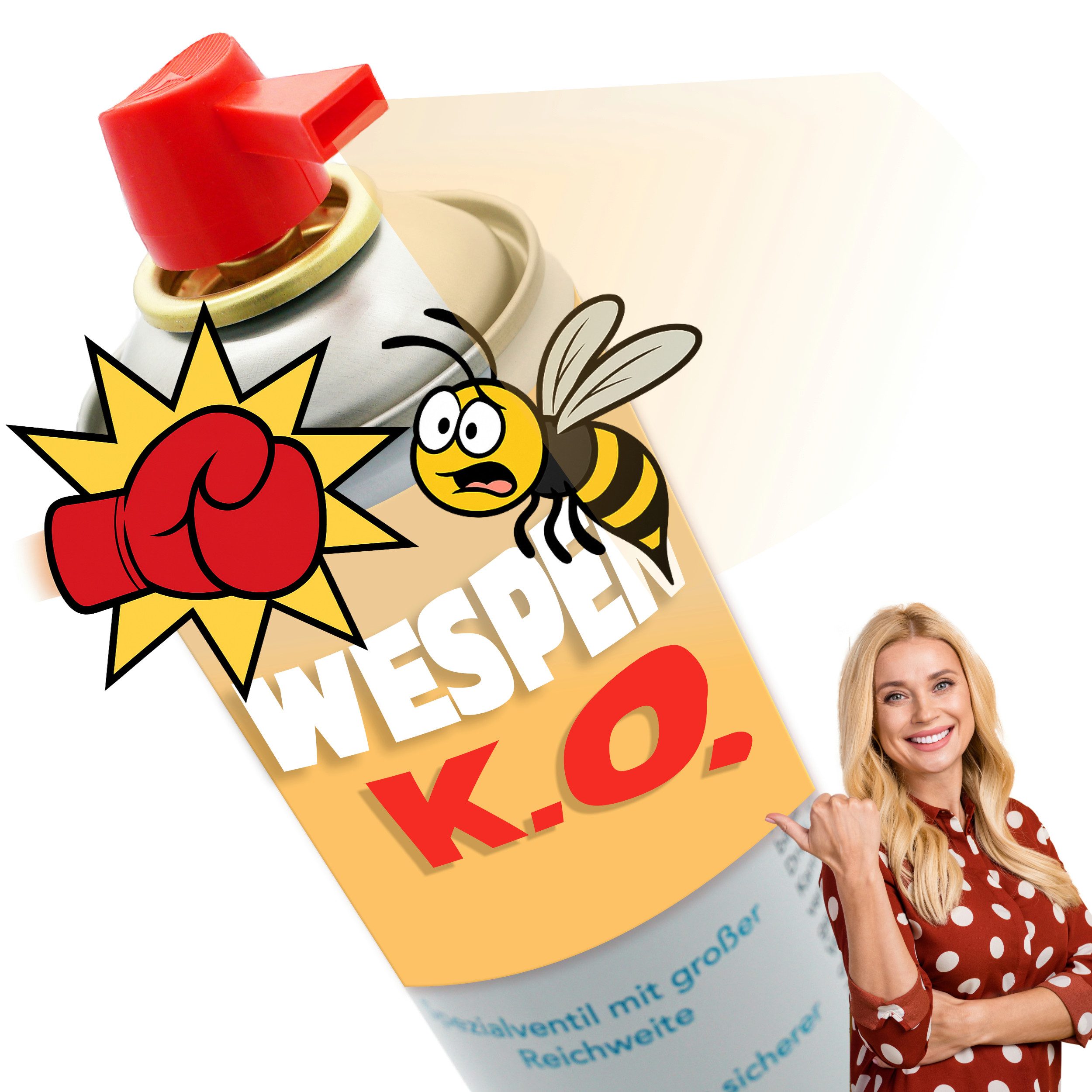 GERHOF Wespenspray gerhof, 750 ml
