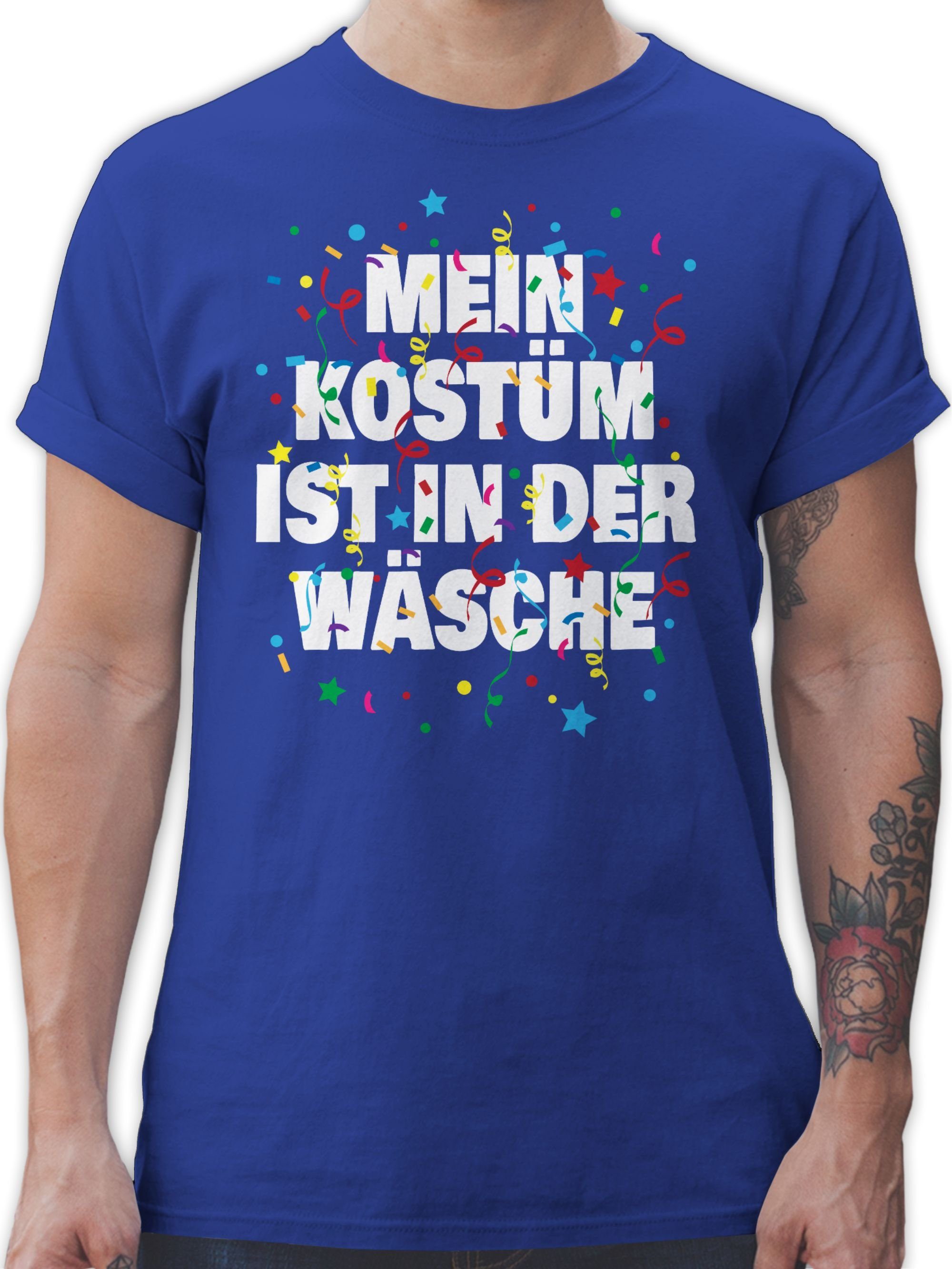 T-Shirt Mein Kostüm ist in der Wäsche Konfetti