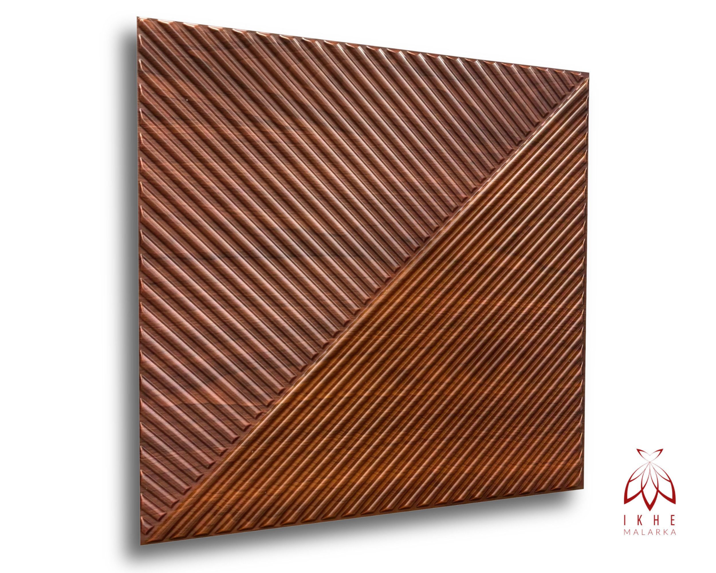 IKHEMalarka 3D Wandpaneel 3D Paneele PVC Kunststoffpaneele, BxL: 50,00x50,00 cm, 0,25 qm, (1 Stück, 3D Wandpaneele Deckenpaneele) hochwertige & harte PVC 3D Platten Wand & Decke