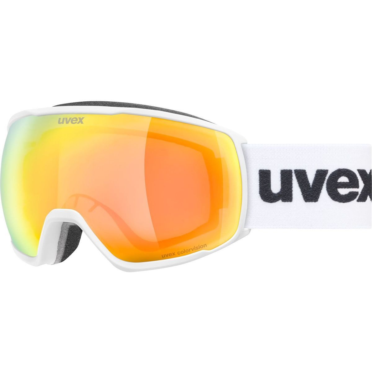 Uvex Skibrille Victorious, Skibrille mit Kontrastverstärkung und Anti-Beschlag-Technologie für