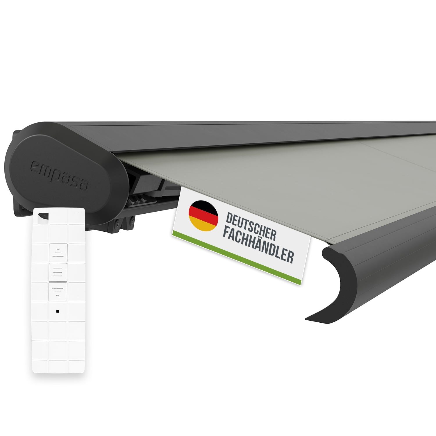 empasa Kassettenmarkise Vollkassettenmarkise "PROFI" Markise Kassettenmarki günstig online kaufen