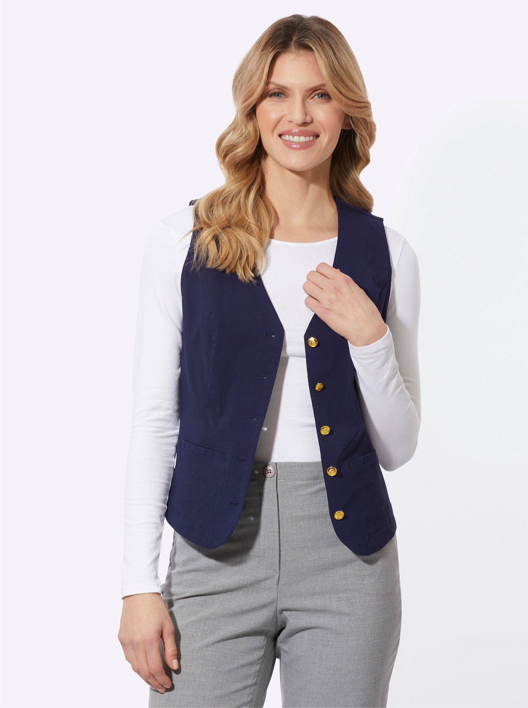 Sieh an! Jerseyweste Weste . günstig online kaufen