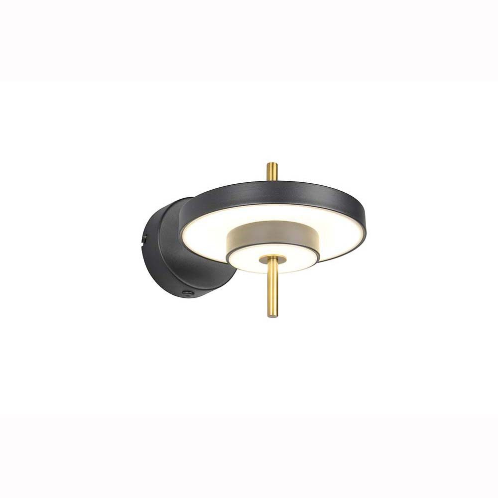 TRIO Leuchten LED Wandleuchte, LED-Leuchtmittel fest verbaut, Warmweiß, Neutralweiß, Farbwechsel, Wandlampe Wohnzimmerleuchte Flurleuchte LED dimmbar CCT schwenkbar