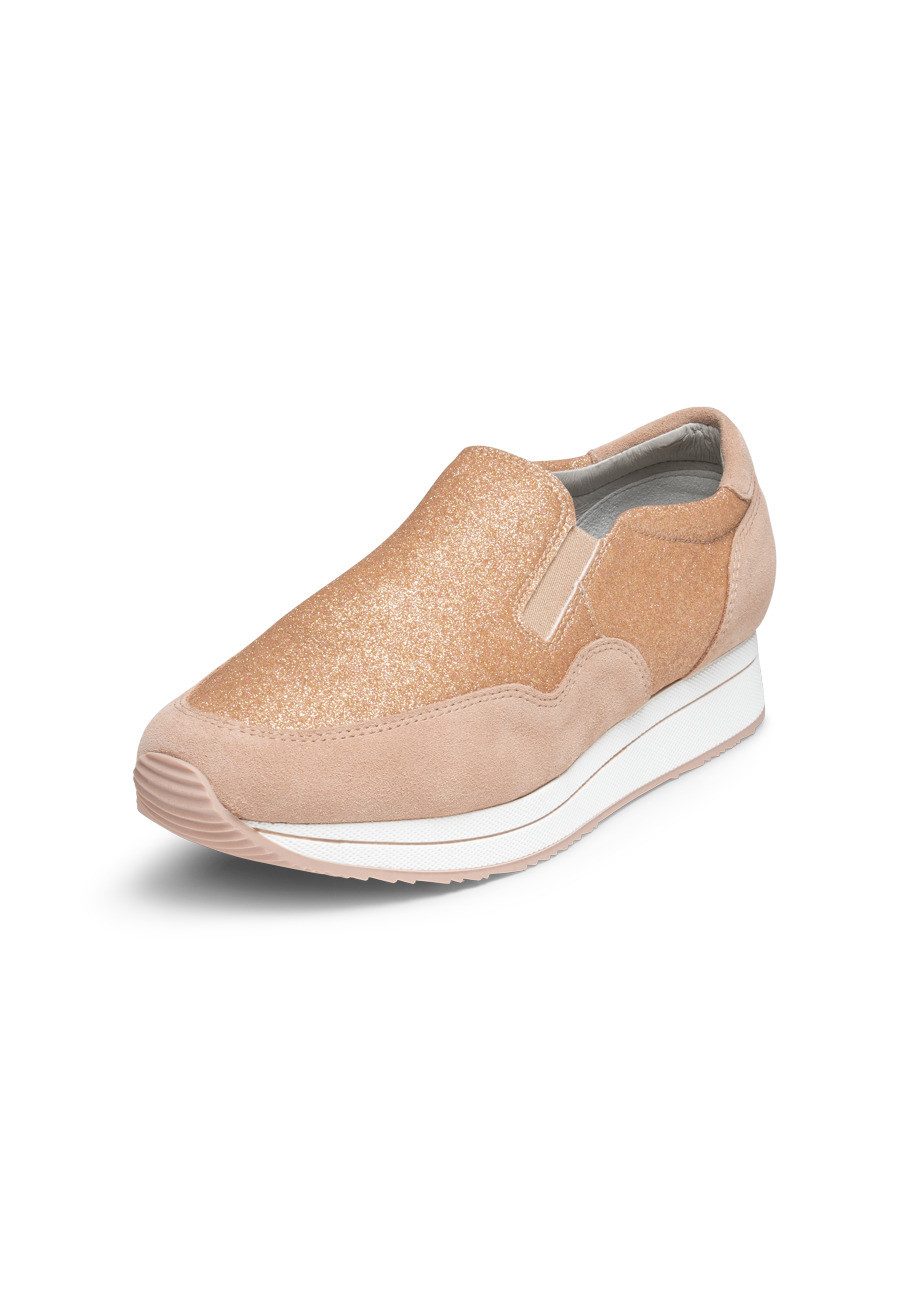 vitaform Damenschuhe Slipper Leder/Stretch Slipper