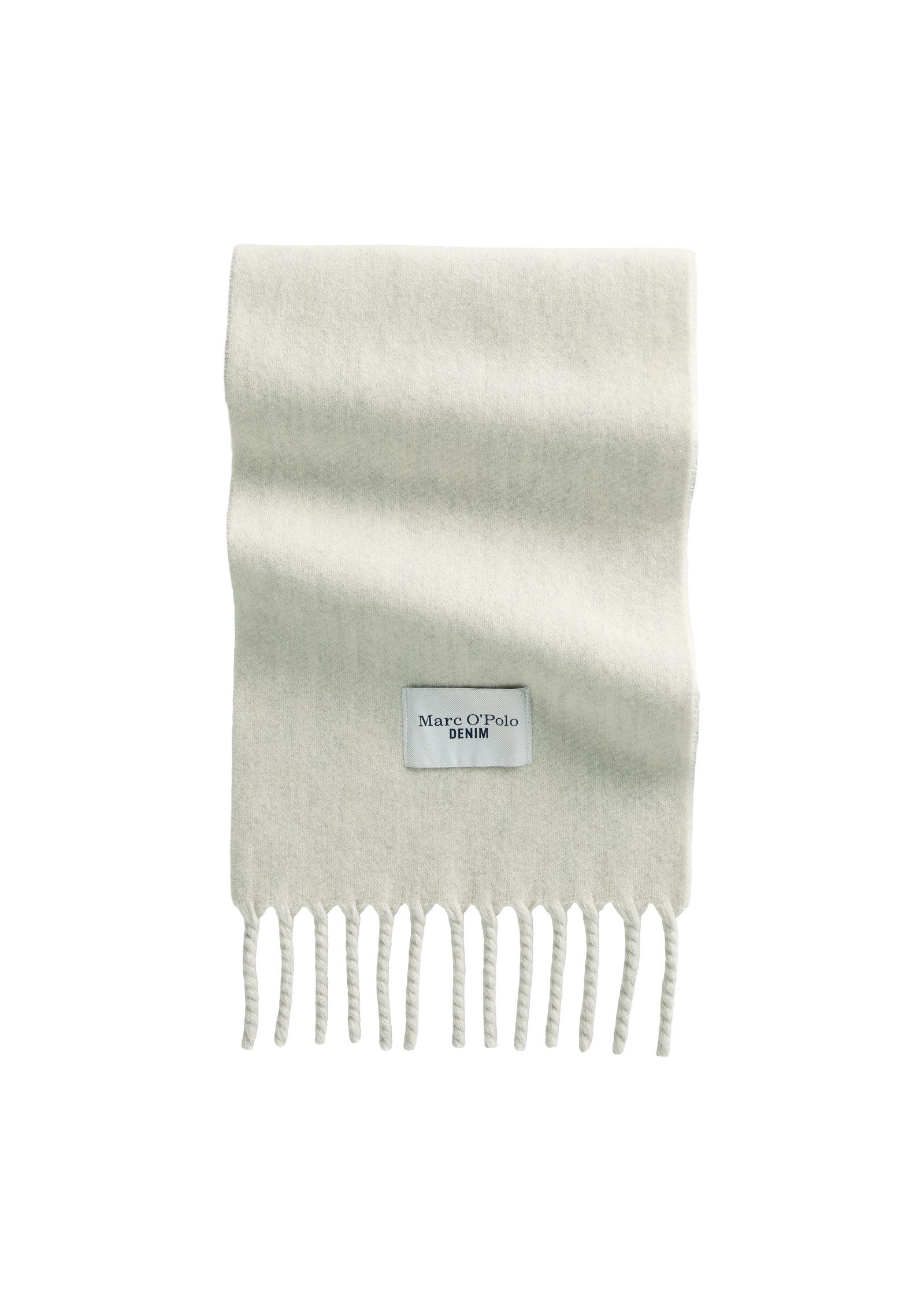 Marc O'Polo DENIM Wollschal mit langen Fransen