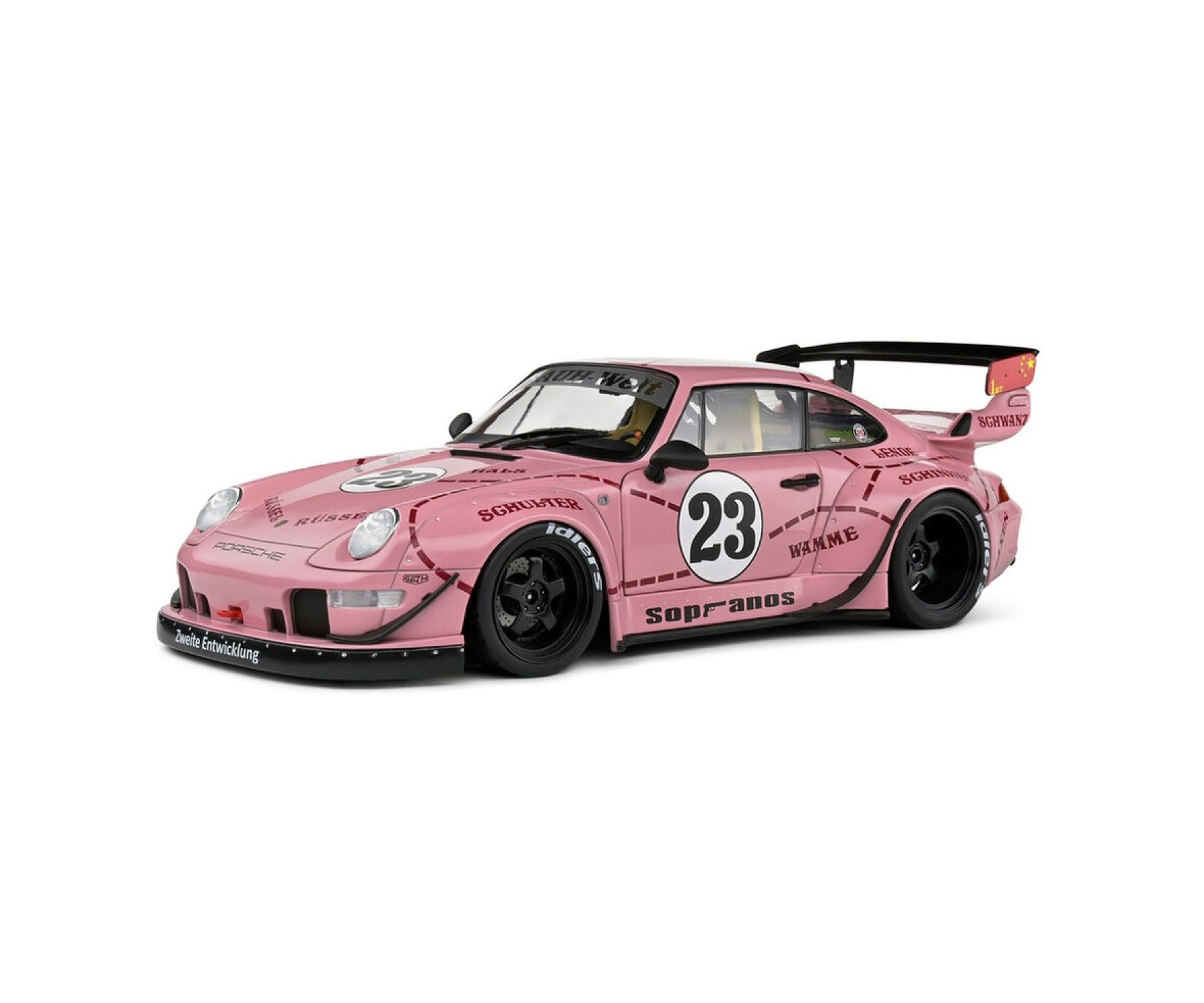 Solido Modellauto RWB Bodykit Pink Pig 2020, Maßstab 1:18