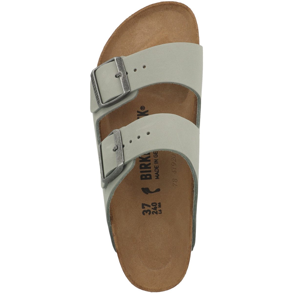 Birkenstock Arizona geöltes Nubukleder schmal Sandale Sandaletten, Sommerschuhe, Badeschuhe, Riemchen, Schlappen